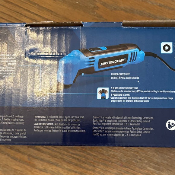 Blue Oscillating Multitool - Picture 4 of 4